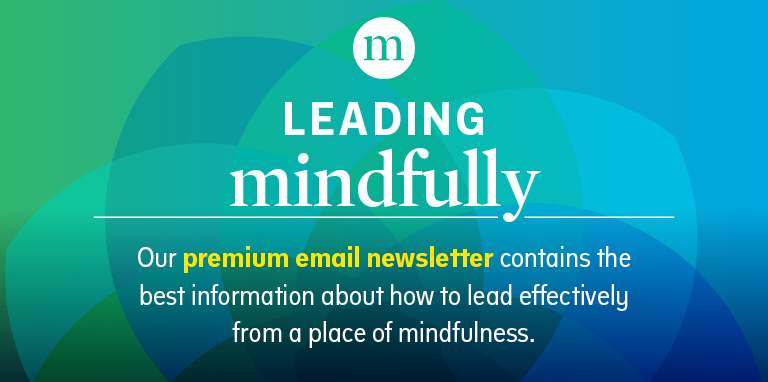 Leading Mindfully newsletter